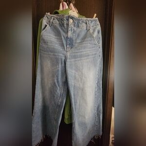 Free People Harlow wide-leg jeans in size 30